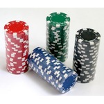 Żetony pokerowe Premium Drewno 300 szt. 14g