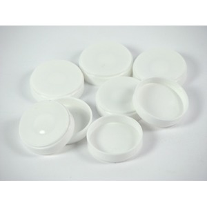 Pionek do warcabów duży - biały - 1 szt.