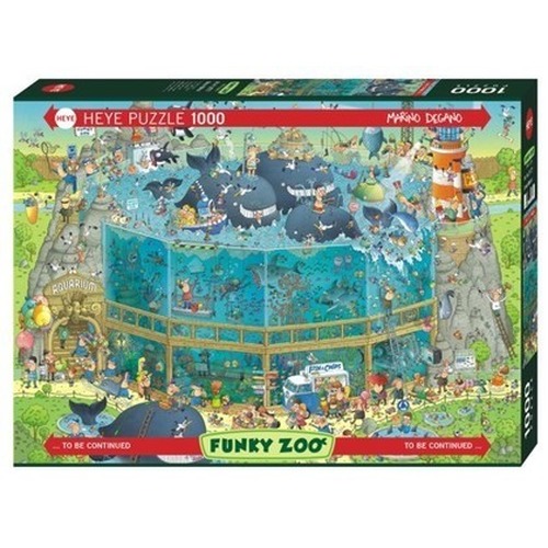 1000 ELEMENTÓW Funky Zoo Podwodne życie