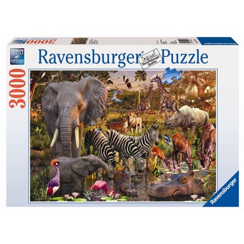 3000 EL. AFRYKAŃSKIE ZWIERZĘTA Ravensburger