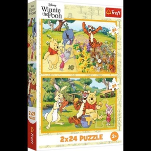 34436 "2x24 - Dzień w ogrodzie" / Disney Winnie the Pooh FSC Mix 70%