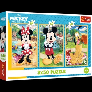 34881 "3x50 - Myszki na wakacjach" / Disney Mickey Mouse and Friends FSC Mix 70%