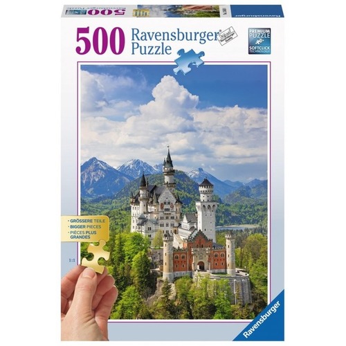 500 elementów Bajeczny Zamek Neuschwastein