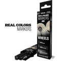 AK Interactive: Real Colors Markers - RCM102 - Set - Wheels (3)