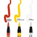 AK Interactive: Real Colors Markers - RCM106 - Set - Tactical Markings (3)