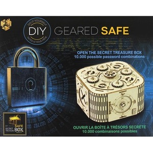 Łamigłówka Treasure Box Geared Safe Secret diy poziom 3/4