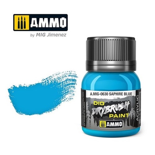 Ammo: DIO Drybrush - Saphire Blue&nbsp;