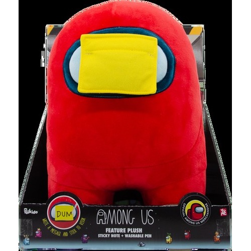 Among Us: Crew Member Plush z markerem i notatką wielokrotnego użytku