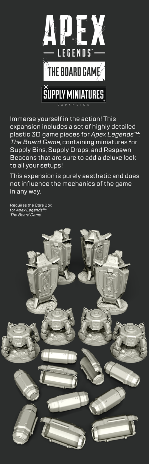 Apex Legends: The Board Game - Supply Miniatures Expansion
