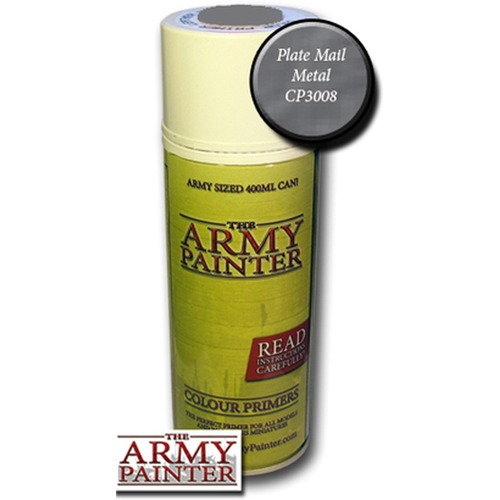 Army Painter Colour Primer - Plate Mail Metal