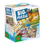 Big Puzzle 3 - Zwierzęta afrykańskie i Straż ALEX