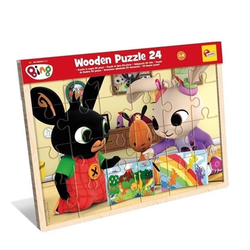 Bing puzzle drewniane 24el