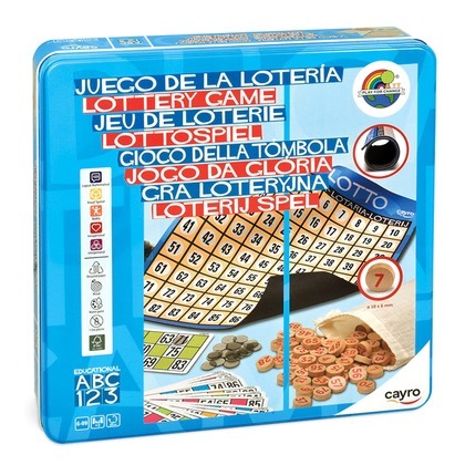Bingo (Loteria Lotto) w metalowej puszce (757)