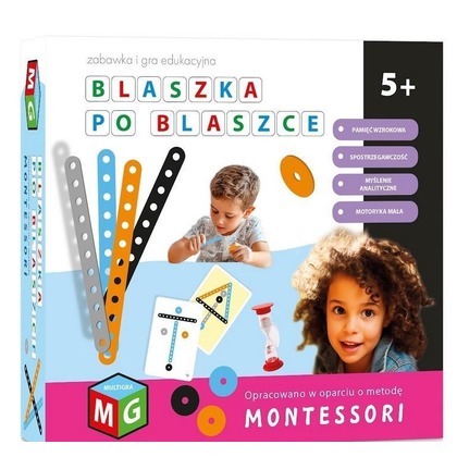 Blaszka po blaszce - gra edukacyjna Montessori