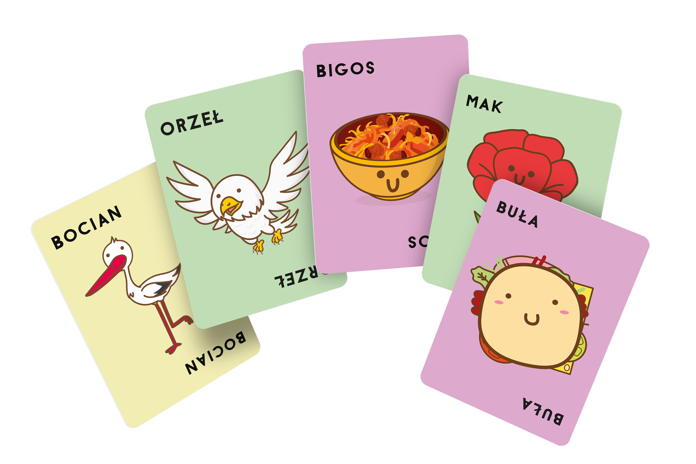 Buła, Bigos, Mak, Bóbr, Orzeł