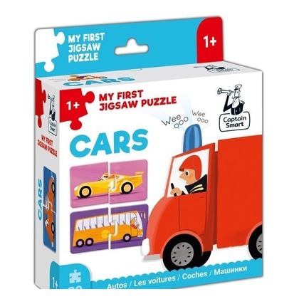 Captain Smart. Cars. My First Jigsaw Puzzle