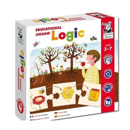Captain Smart. Educational Jigsaw Logic