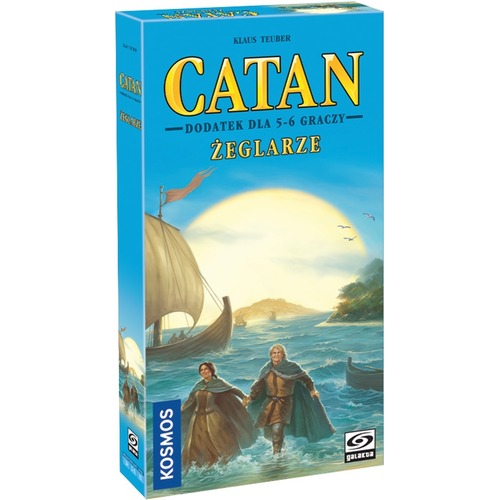Catan: Żeglarze - Dodatek dla 5-6 graczy (eko)