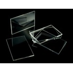 Crafters: Podstawki akrylowe - Transparentne - Prostokątne 2x75x50 mm (5)
