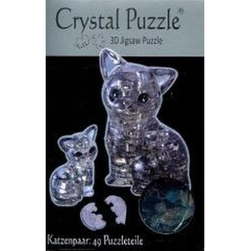 Crystal puzzle Kotki