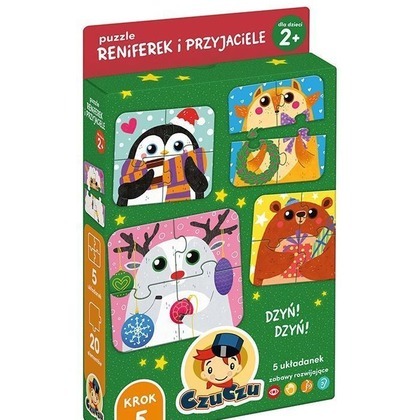CzuCzu Puzzle Reniferek i przyjaciele dla dzieci