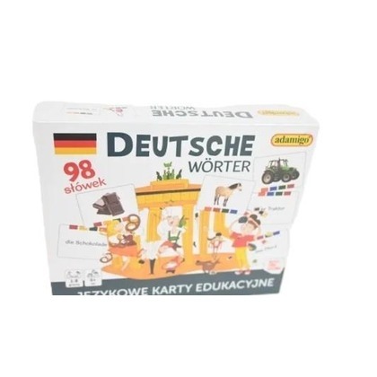 Deutsche Worter - językowe karty edukacyjne