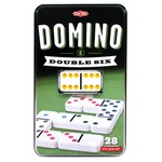 Domino 6-oczkowe w puszce