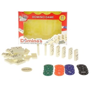 Domino z żetonami 49el