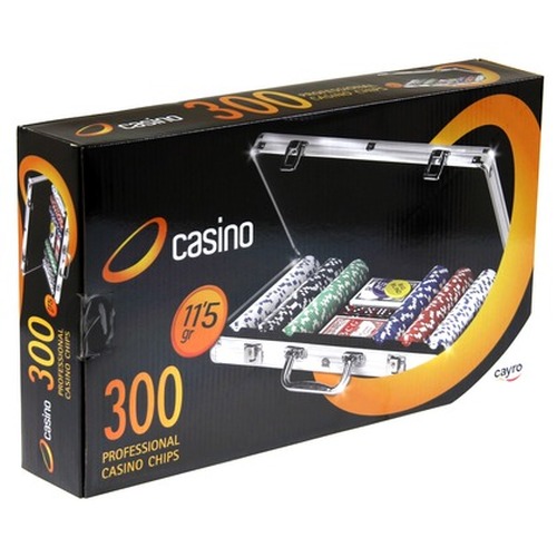 Żetony pokerowe 300 szt. 11.5 g (DR-300)