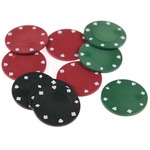 Żetony pokerowe bez nominałów 100 szt. - 4 g. (HG)