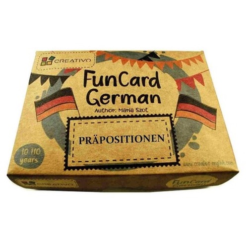 Fun Card German Prapositionen CREATIVO