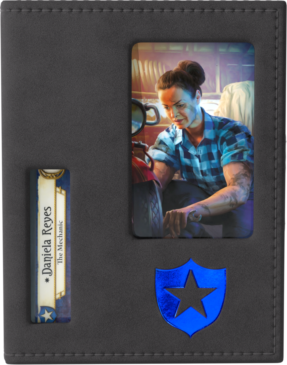 Gamegenic: Arkham Horror - Investigator Deck Tome - Guardian (Black-Blue)