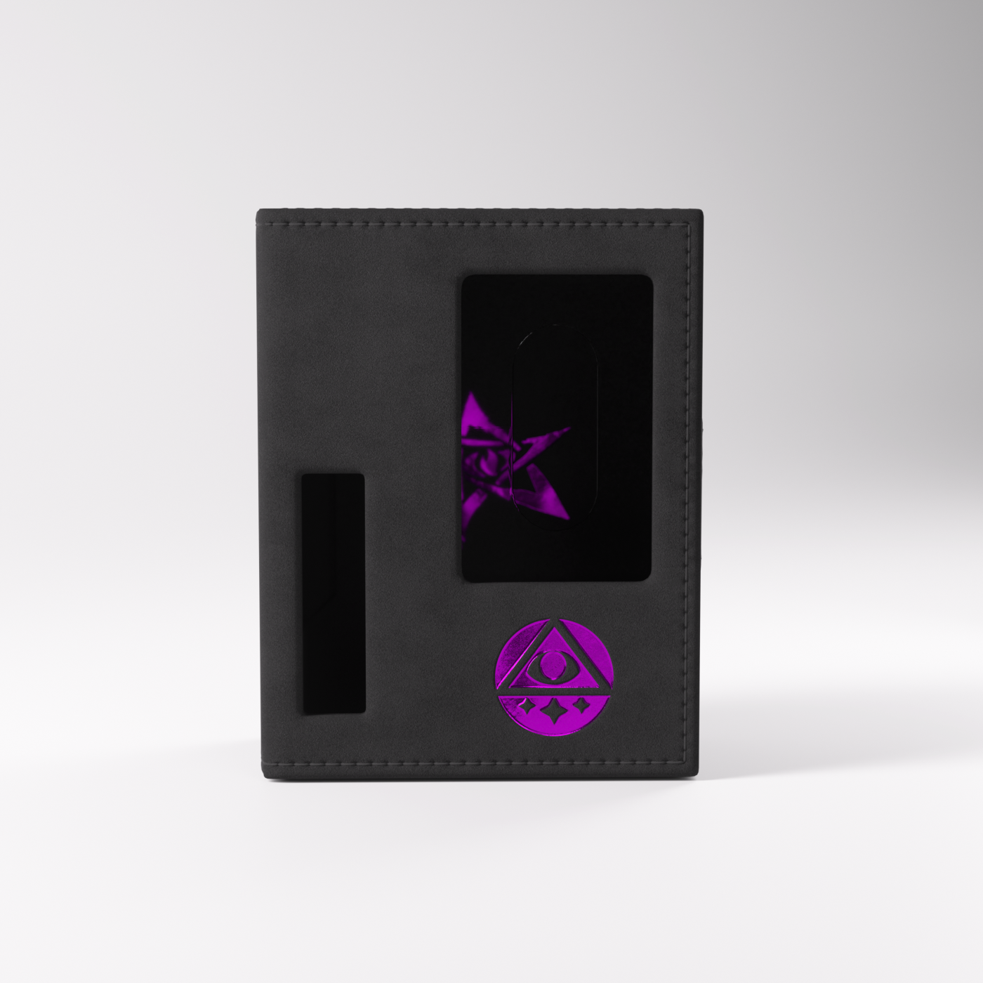 Gamegenic: Arkham Horror - Investigator Deck Tome - Mystic (Black-Purple)