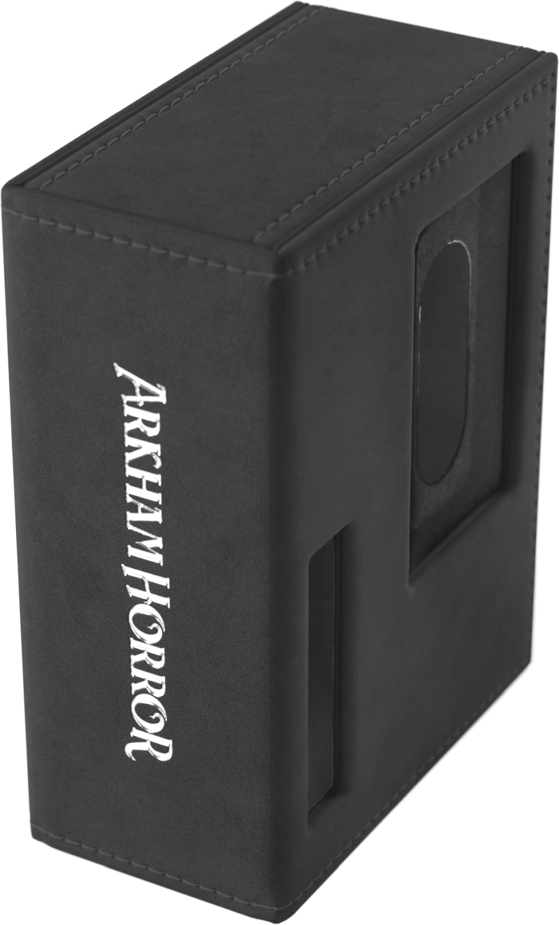 Gamegenic: Arkham Horror - Investigator Deck Tome - Neutral (Black-Gray)