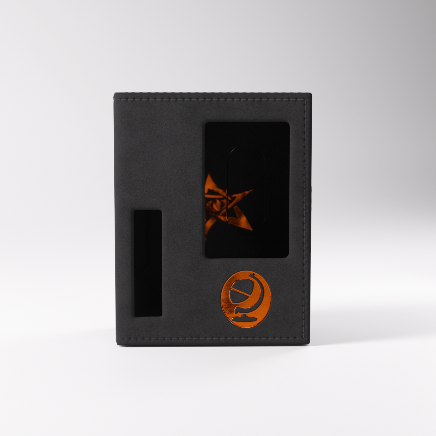 Gamegenic: Arkham Horror - Investigator Deck Tome - Seeker (Black-Orange)