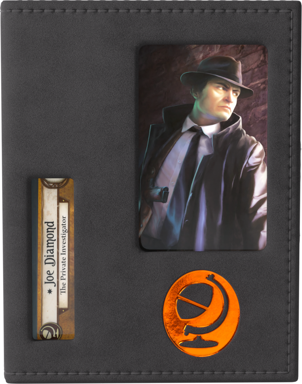Gamegenic: Arkham Horror - Investigator Deck Tome - Seeker (Black-Orange)