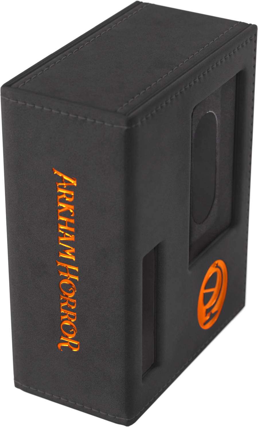 Gamegenic: Arkham Horror - Investigator Deck Tome - Seeker (Black-Orange)