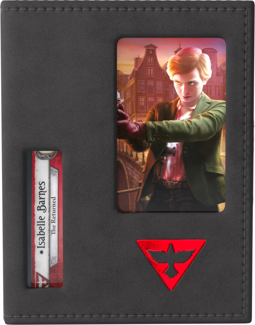Gamegenic: Arkham Horror - Investigator Deck Tome - Survivor (Black-Red)