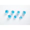Gamegenic: Glow Series - RPG Dice Set - Icy Crumbs