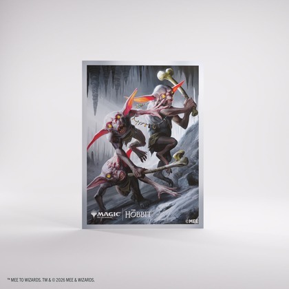 Gamegenic: Magic the Gathering - The Hobbit - Premium Art Sleeves - Goblin Army Token