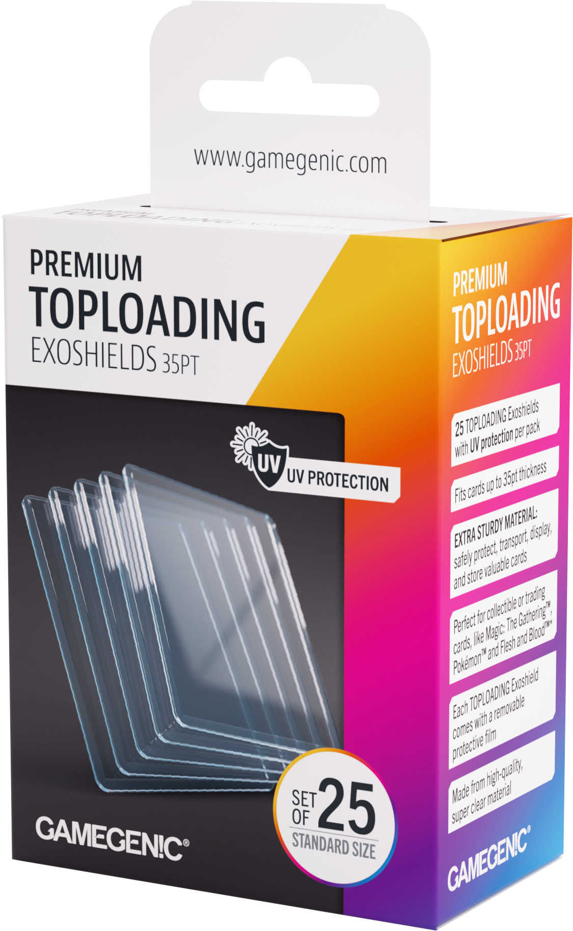 Gamegenic: Premium Toploading Exoshields (25)