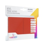 Gamegenic: Prime CCG Sleeves (66x91 mm) - Red, 100 sztuk