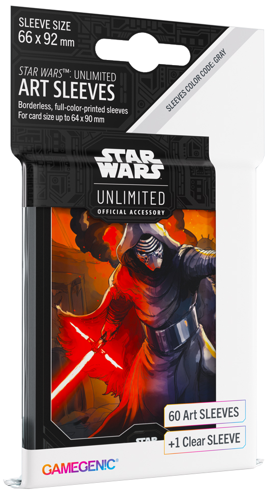 Gamegenic: Star Wars Unlimited - Art Sleeves - Kylo Ren