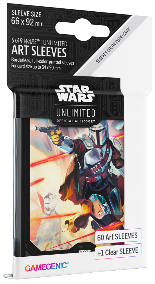 Gamegenic: Star Wars Unlimited - Art Sleeves - Mandalorian