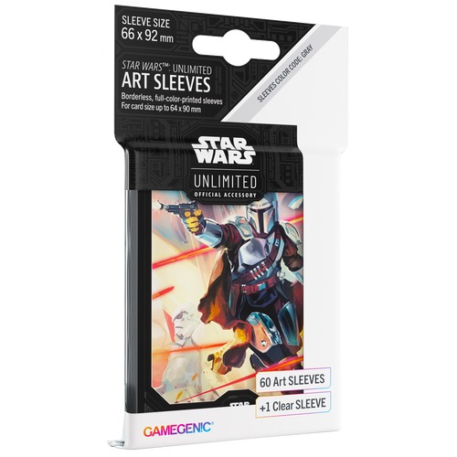 Gamegenic: Star Wars Unlimited - Art Sleeves - Mandalorian