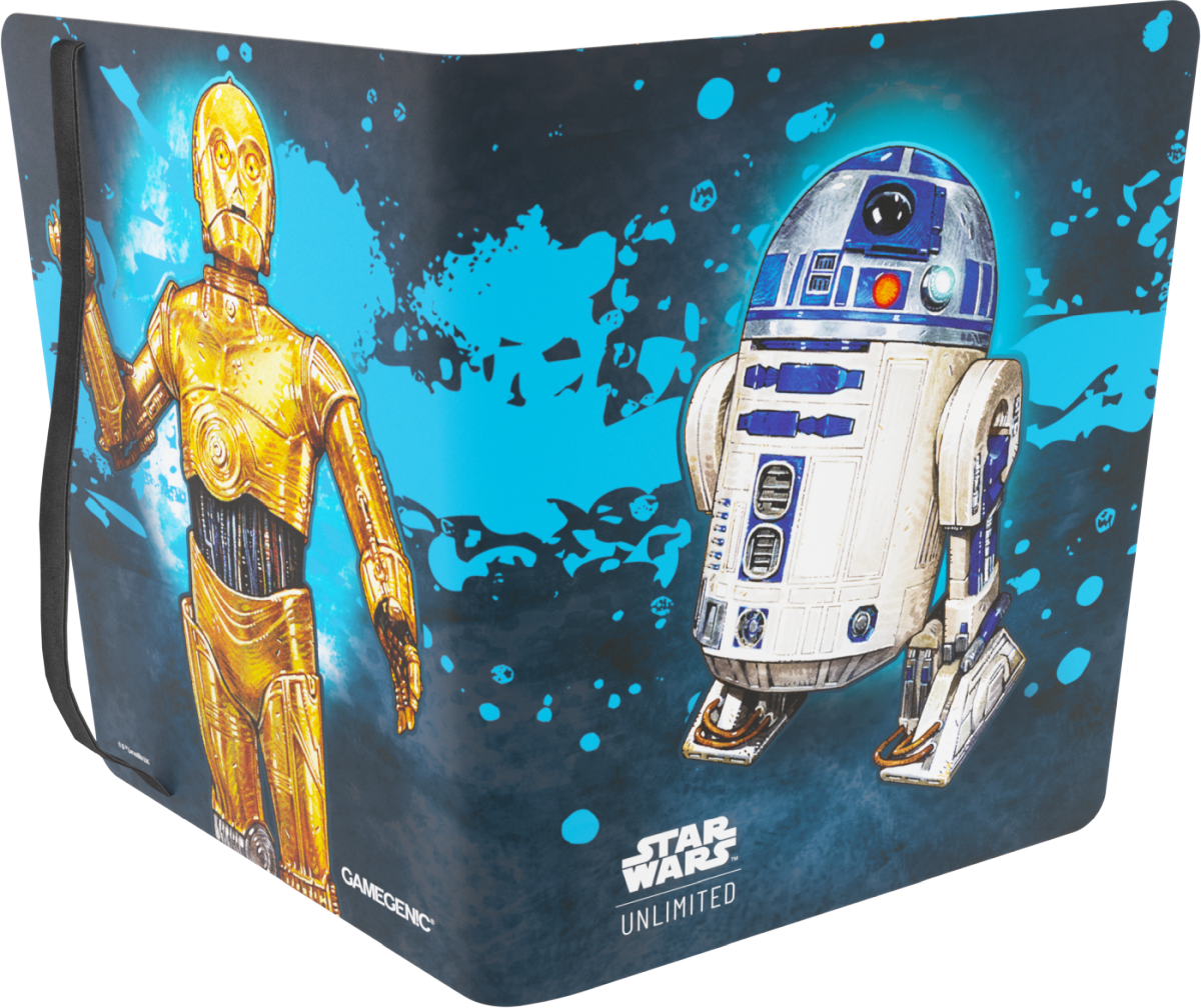 Gamegenic: Star Wars Unlimited Card Game - 18-Pocket Album - C-3PO/R2-D2