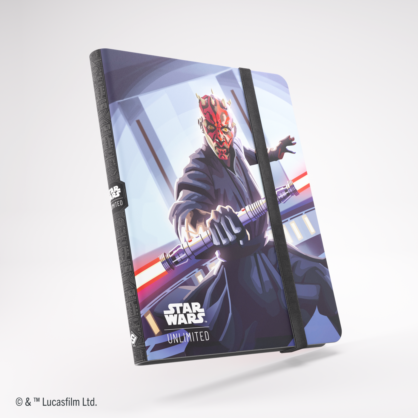 Gamegenic: Star Wars Unlimited Card Game - 18-Pocket Album - Darth Maul & Qui-Gon Jinn