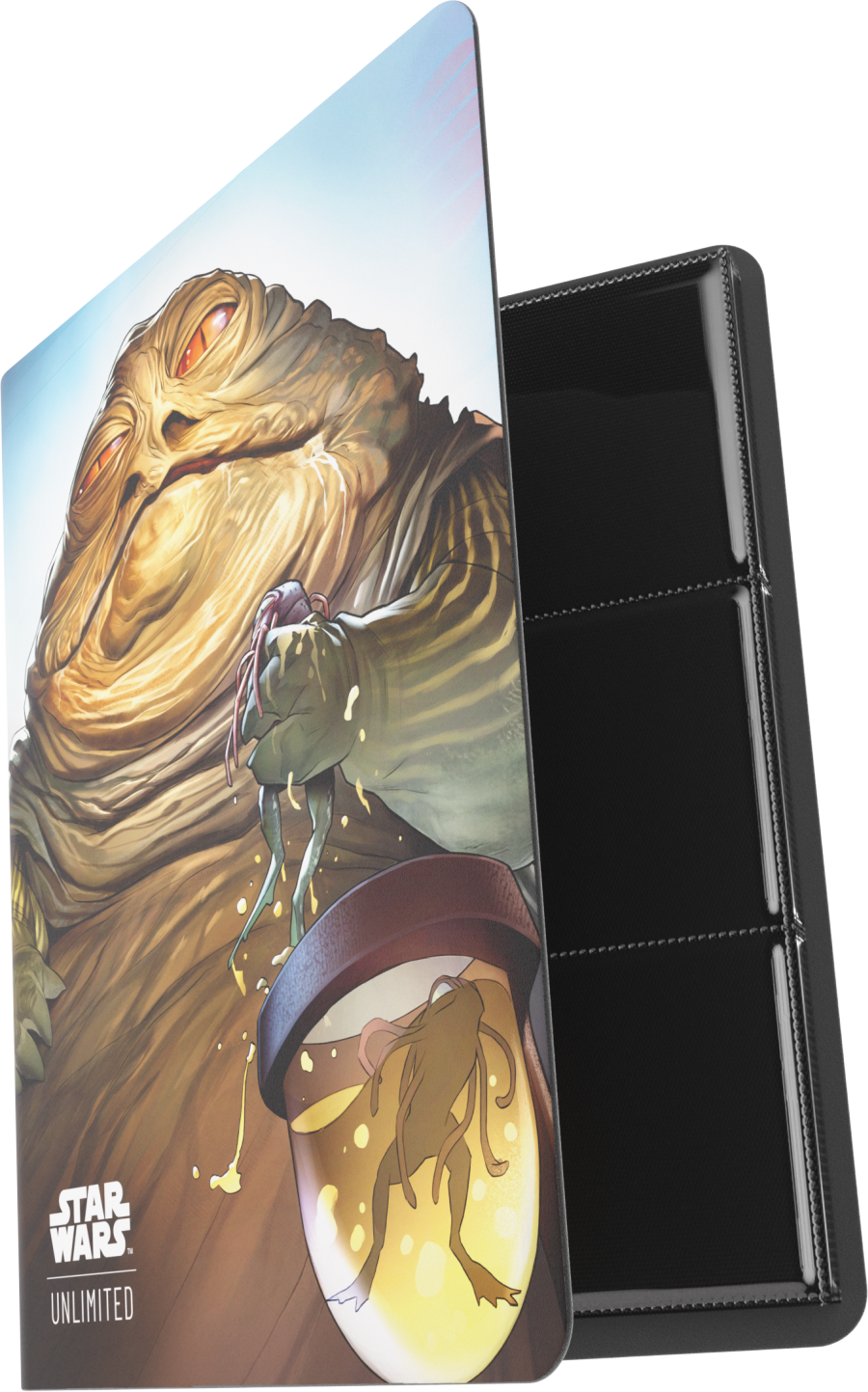 Gamegenic: Star Wars Unlimited Card Game - 18-Pocket Album - Leia Organa/Jabba the Hutt