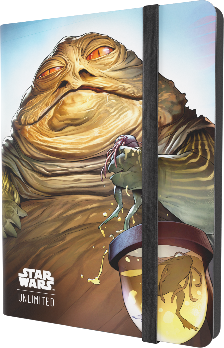 Gamegenic: Star Wars Unlimited Card Game - 18-Pocket Album - Leia Organa/Jabba the Hutt