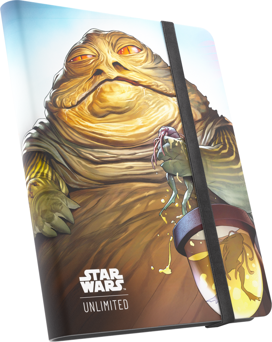 Gamegenic: Star Wars Unlimited Card Game - 18-Pocket Album - Leia Organa/Jabba the Hutt